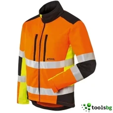 STIHL PROTECT MS L - ПРОФЕСИОНАЛНО ЯКЕ В СИГНАЛЕН ЦВЯТ СЪС ЗАЩИТА ОТ СРЯЗВАНЕ